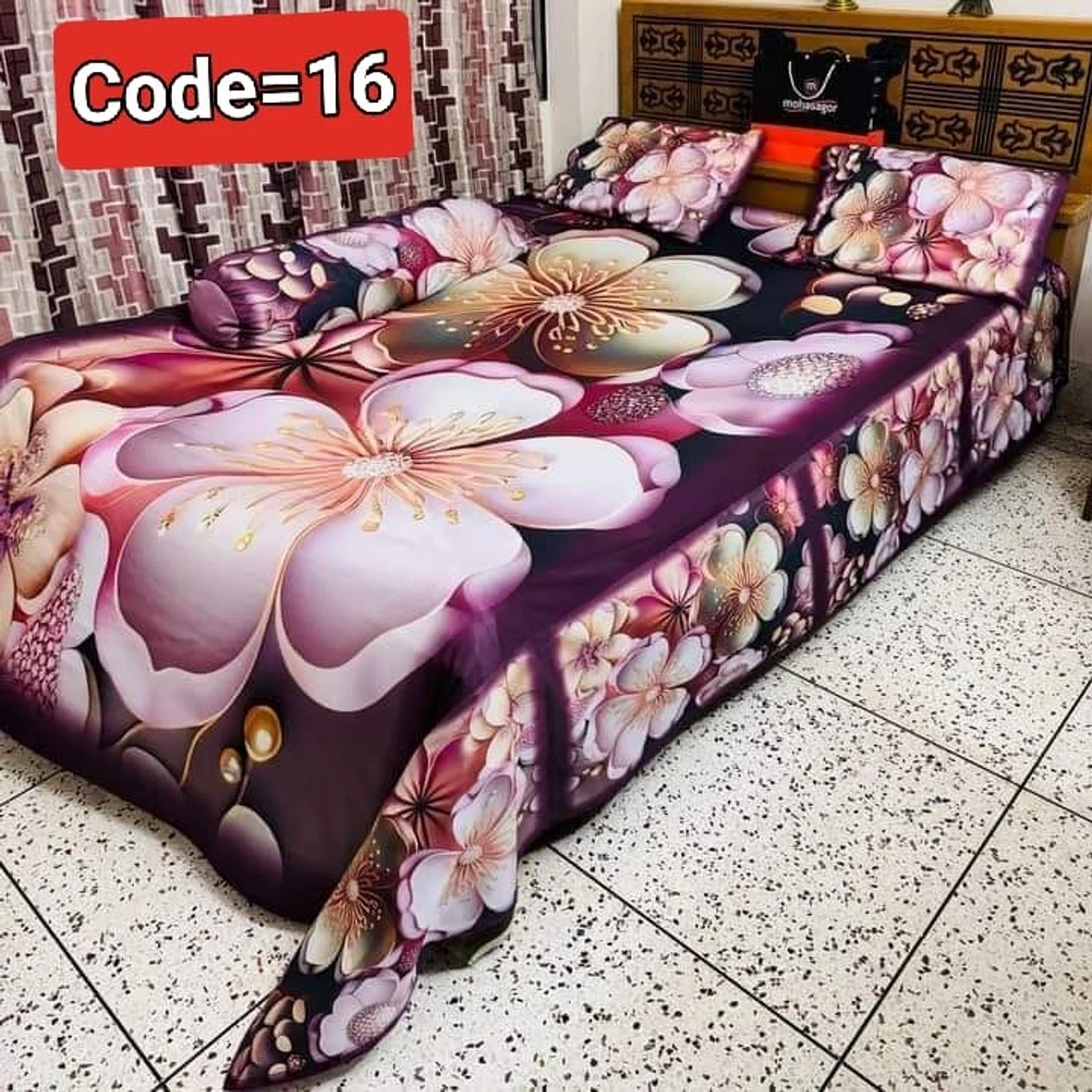 3D Pint Bed Sheet Colour Code = 16