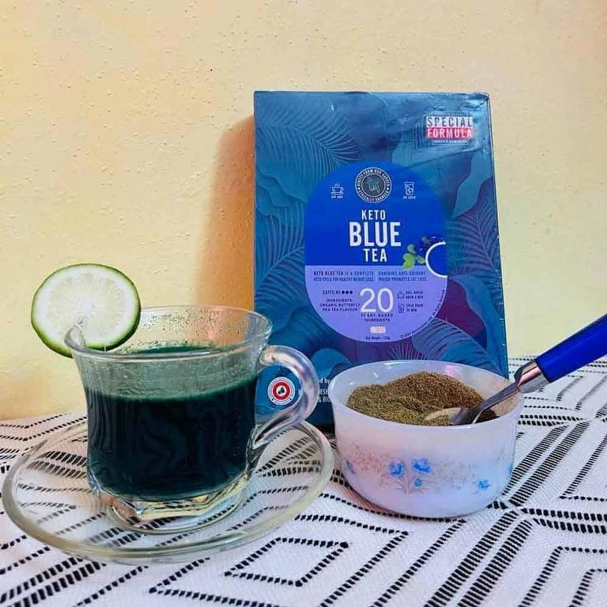 Original Keto Blue Tea