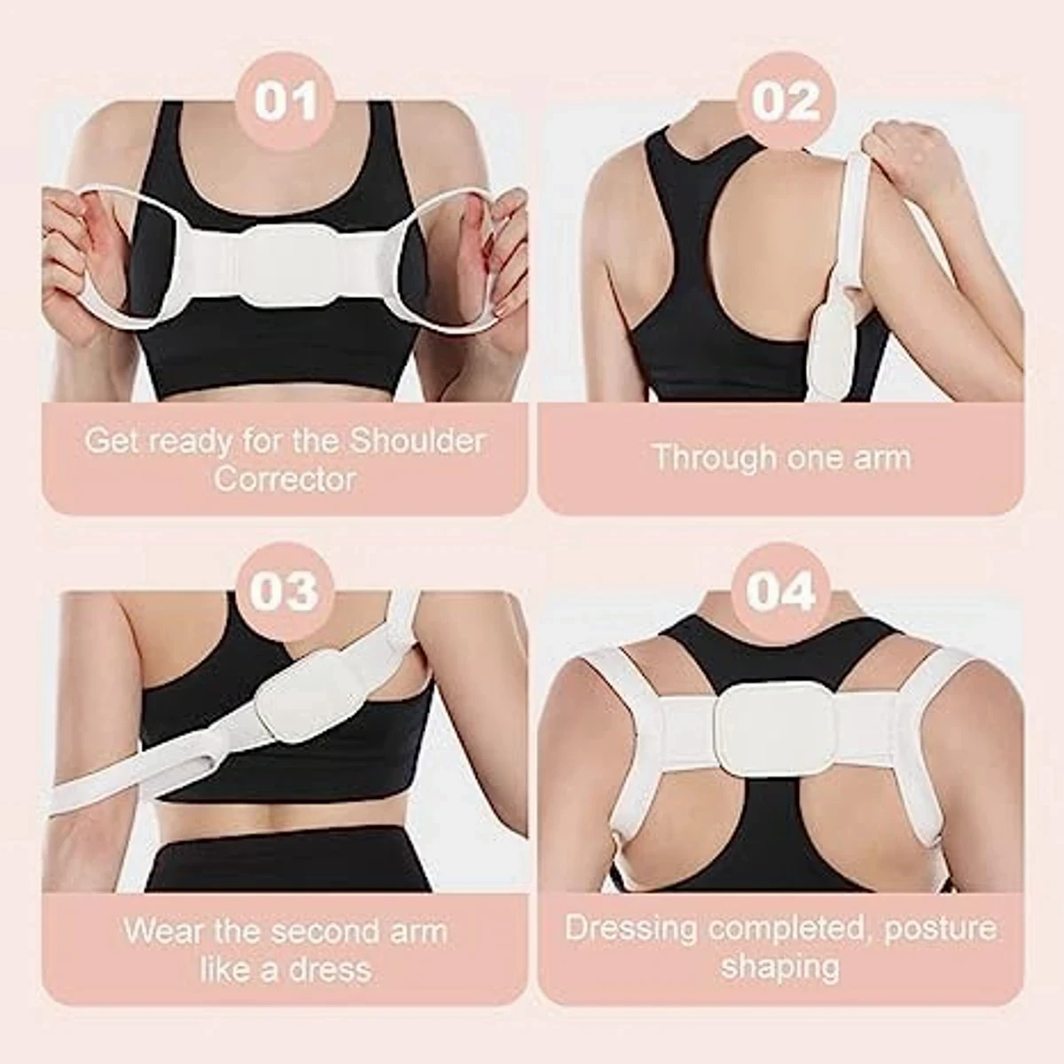 Posture Pro Fix Neck and Shoulder Corrector Back Support Belt