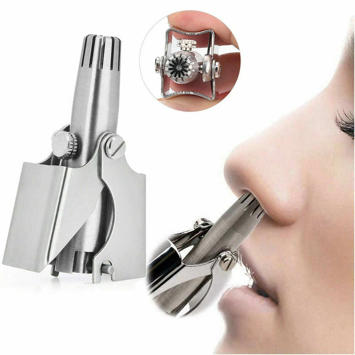 POCKET NOSE HAIR TRIMMER