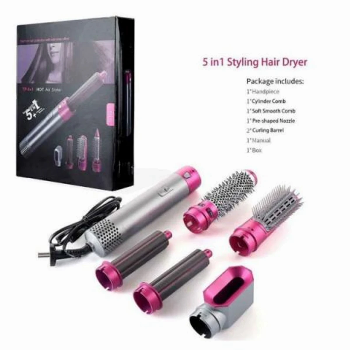 5 IN 1 HOT HAIR STYLER