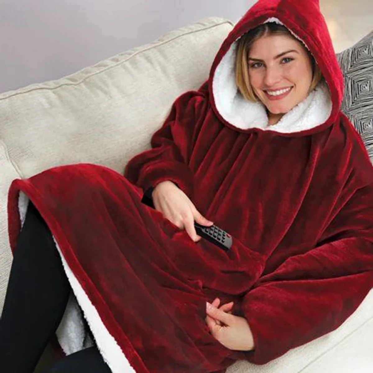 ULTRA PLUSH BLANKET HOODIE