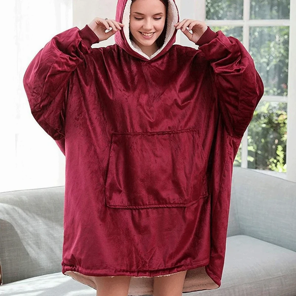 ULTRA PLUSH BLANKET HOODIE