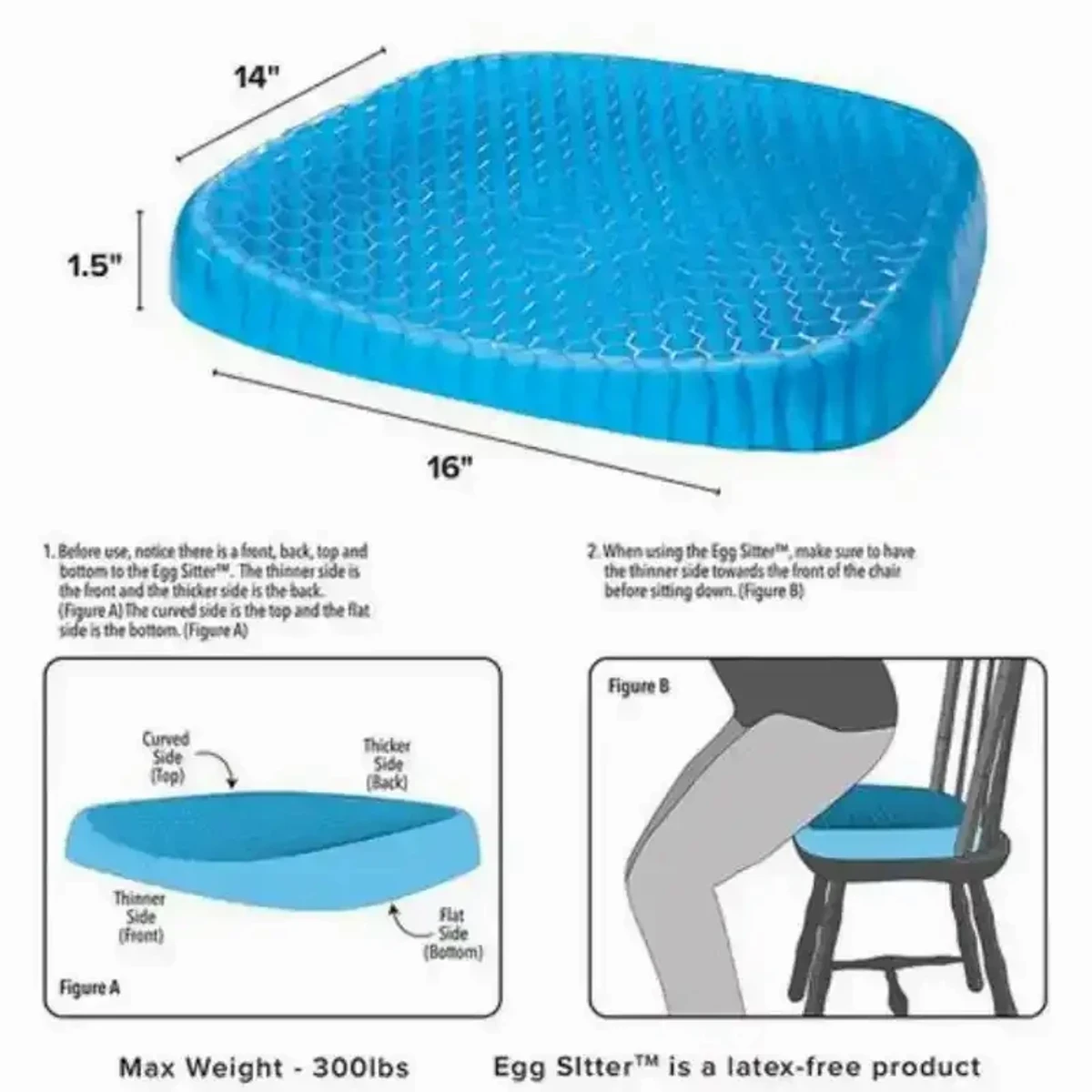 SILICONE EGG SITTER CUSHION